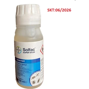 Solfac Super EC25 -100 ml - Sivrisinek Pire Kene Hamam Böceği