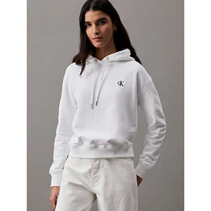 Calvin Klein Kadın Pamuk Karışımı Kapüşonlu Sweatshirt
