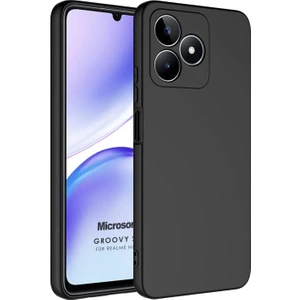 Realme Note 50 Kılıf Groovy Soft Siyah