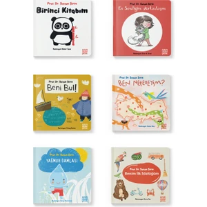 Prof. Dr. Selçuk Şirin Bebek Kitaplığı Seti (6 Kitap)