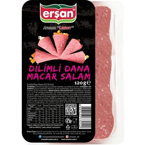 Erşan Dana Di̇li̇mli̇ Macar Salam 120 gr
