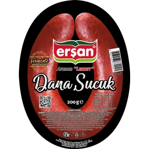 Erşan Et Dana Fermente Kangal Sucuk 200 gr