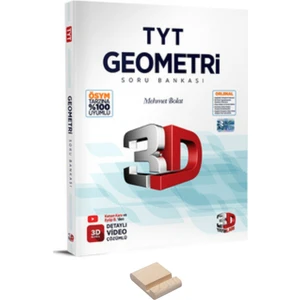 3D Yayınları TYT Geometri Soru Bankası - Telefon Tutucu