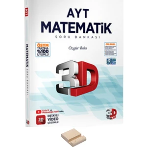 3D Yayınları AYT Matematik Soru Bankası - Telefon Tutucu