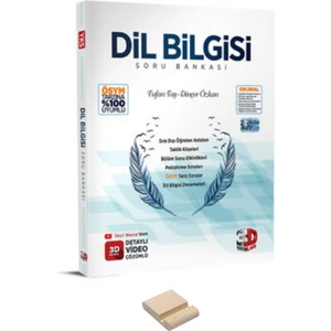 3D Yayınları TYT Dil Bilgisi Soru Bankası - Telefon Tutucu