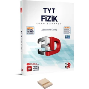3D Yayınları TYT Fizik Soru Bankası - Telefon Tutucu