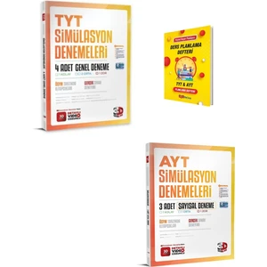 3D Yayınları TYT ve AYT Sayısal Deneme Seti