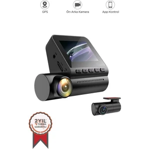 Ta-07 Ön 4K ve Arka 1080P Kameralı 4in1 Gece Görüşlü,gps,wifi,park Modu,geri Görüş Araç Kamerası