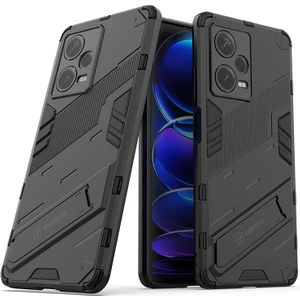 Xiaomi Redmi Note 12 Pro Plus 5g Kickstand'li Kılıf, 10FT Askeri Düşme Koruyucu Darbeye Dayanıklı Ince Sert Kılıf (Yurt Dışından)