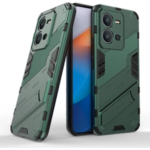Vivo V25 5g Kickstand'li Kılıf, 10FT Askeri Düşme Koruyucu Darbeye Dayanıklı Ince Sert Kılıf (Yurt Dışından)