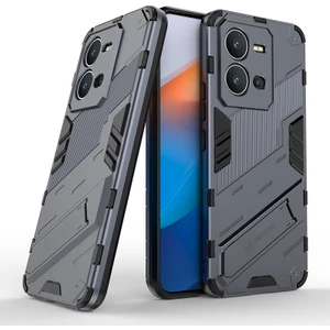 Vivo V25 5g Kickstand'li Kılıf, 10FT Askeri Düşme Koruyucu Darbeye Dayanıklı Ince Sert Kılıf (Yurt Dışından)