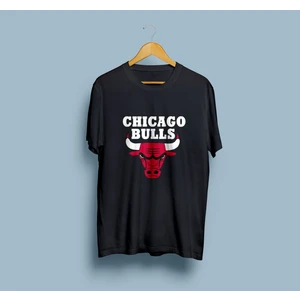 Bafaco Tekstil / Chıcago Bulls Baskılı Basic T- Shirt Erkek / Kadın
