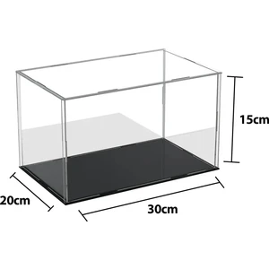 Trend Pleksi DEMONTE Hobi & Model Sergileme Kutusu (30CM x 20CM x 15CM)