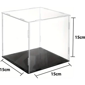 Trend Pleksi DEMONTE Hobi & Model Sergileme Kutusu (15CM x 15CM x 15CM)