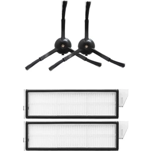 Roborock S8 Maxv Ultra Uyumlu Yedek Hepa Filtre ve Yan Fırça-4 Parça