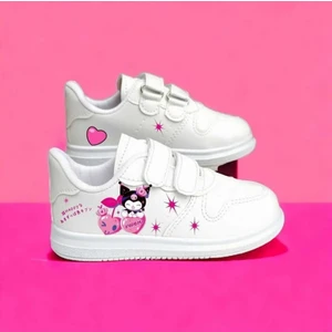 Lias Shoes Pembe Yıldız Kuro_Mi Baskılı Çocuk Spor Ayakkabı
