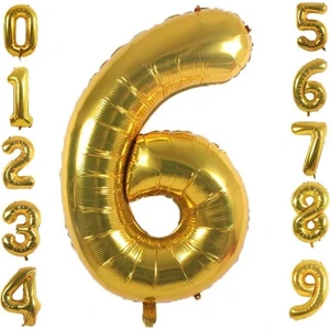 Balon Diyarı Rakam Folyo Balon 34 Inç 76-82 Cm