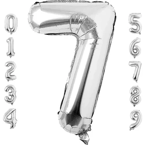 Balon Diyarı Rakam Folyo Balon 34 Inç 76-82 Cm