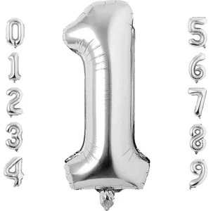 Balon Diyarı Rakam Folyo Balon 34 Inç 76-82 Cm