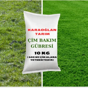 Karaoğlan Tarım Karışımlı Çim Bakım Gübresi Çim Gelişim Gübresi Çim Coşturan 10 kg