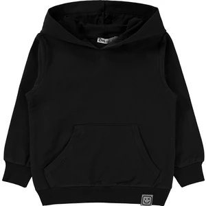 Civil Boys Erkek Çocuk Kapüşonlu Sweatshırt 2-5 Yaş Siyah