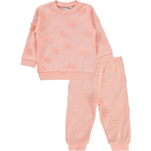Civil Baby Kız Bebek Takım 6-18 Ay Pudra