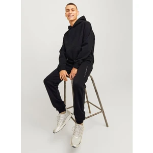 Jack & Jones Regular Fit Siyah Erkek Eşofman Altı 12248838_JPSTGORDON Jjestar Jj Swea