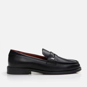 01Ayh291710A100  Deri Siyah Kadın Loafer
