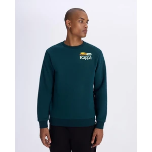Authentic Authentic Graphik Pyke Erkek Petrol Yeşili Regular Fit Sweatshirt
