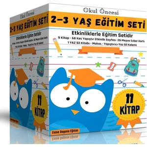 Enine Boyuna Eğitim Okul Öncesi 2-3 Yaş Eğitim Seti (Ful Eğitim Seti)