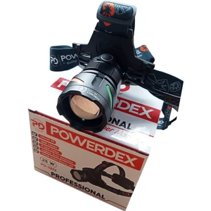 PD-1372 25W 3200 Mah Batarya 1800 Lümen Profesyonel Şarjlı Kafa Feneri