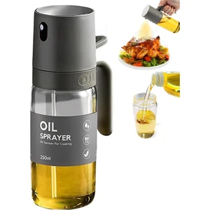 Güncel Çarşı 250 ml Yeni Nesil Sprey Yağdanlık Airfryer Çok Amaçlı Yağ Püskürtücü Yağlık Sosluk Sirkelik Limonluk