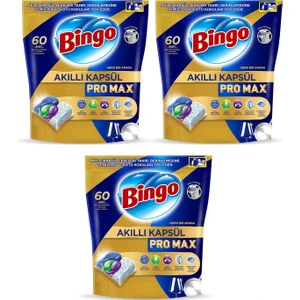 Akıllı Kapsül Pro Max Bulaşık Makinesi Tableti 60'lı x 3 Adet (180 Kapsül)