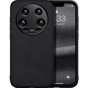 Xiaomi 14 Ultra Için Luxury Leather Series Deri Desenli Plastik Koruma Kılıf - AL8125