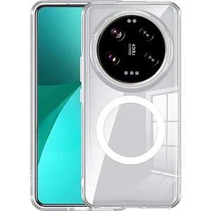 Xiaomi Mi 14 Ultra Magsafe Manyetik Darbeye Dayanıklı Yarı Esnek Plastik Tpu Kılıf - AL8113