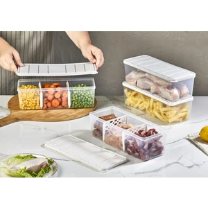 Selka Nora 6 Adet 2 Lt. Bölmeli Saklama Kabı