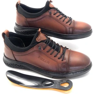 Deri Tarz Birkan Deri Ortopedik Kışlık Ekek Ayakkabı