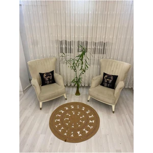 Moda Cardin Jüt Daire Halı