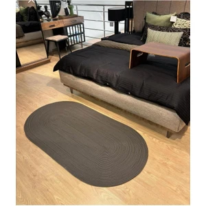 Moda Cardin Jüt Çift Taraflı Oval Halı