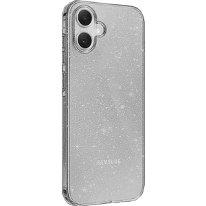 Samsung Galaxy A05 Uyumlu Simli Tasarımlı Full Korumalı Silikon Kılıf - Siyah