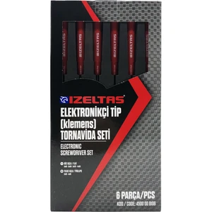 4500008106 Elektronikçi Tip Klemens Tornavida Seti 6 Parça