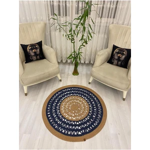 Moda Cardin Mola Serisi  Jüt Daire Halı