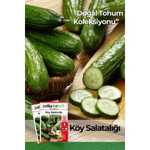 Patika Botanik 150 Adet Karışık Köy Salatalığı Tohumu