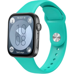Huawei Watch Fit 3 Krd-11 22MM Silikon Kordon-Turkuaz