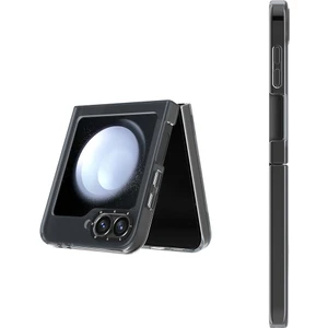 Galaxy Z Flip 6 Uyumlu Kılıf Magsafe Şarj Özellikli Hidden Sand Serisi Kapak Siyah