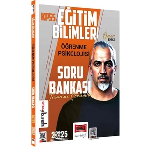 Yargı Yayınevi 2025 KPSS Eğitim Bilimleri Tamamı Çözümlü Öğrenme Psikolojisi Soru Bankası - Ömer Ekici