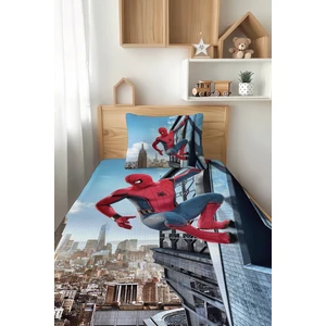 Talia Home Spider-Man Örümcek Adam Desenli Tek Kişilik Çocuk Pike Takımı
