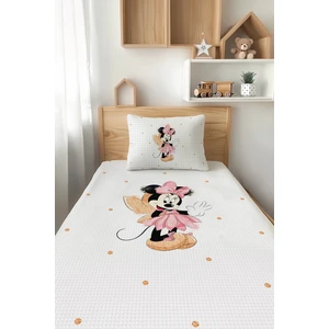Talia Home Mickey Mouse Desenli Tek Kişilik Çocuk Pike Takımı Tlap-040