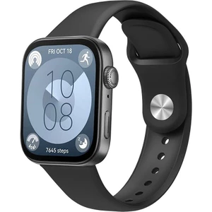 Huawei Watch Fit 3 Krd-11 22MM Silikon Kordon-Siyah