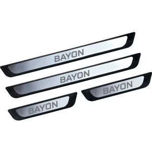 Bab Dizayn Automotive Hyundai Bayon Hb Krom Kapı Eşik Koruması 2021 ve Üzeri 4 Parça